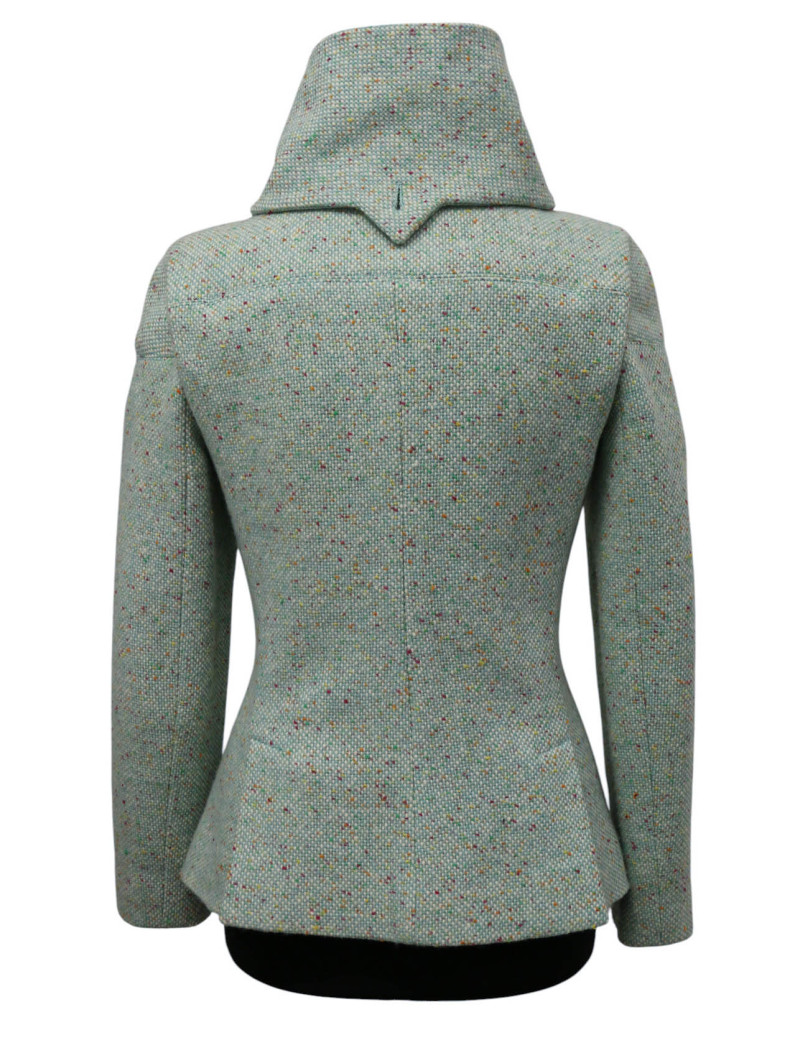 Veste CHANEL vert d'eau T36