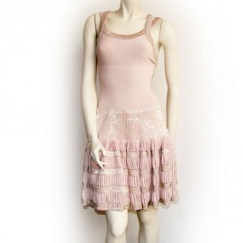 Dress ALAÏA T40 pink powder