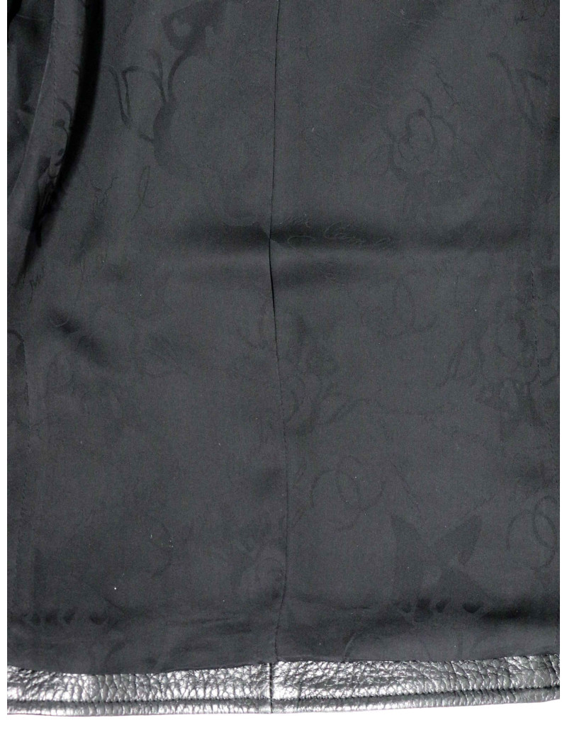 Perfecto CHANEL T38 cuir noir