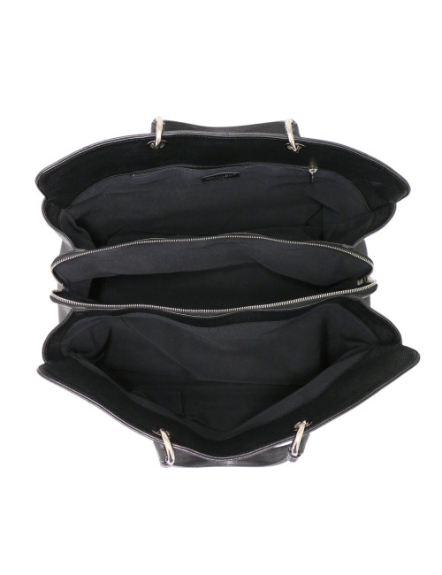 Cabas Chanel caviar noir XL