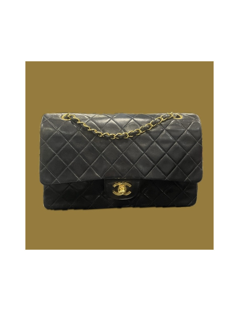 Sac médium classic CHANEL noir