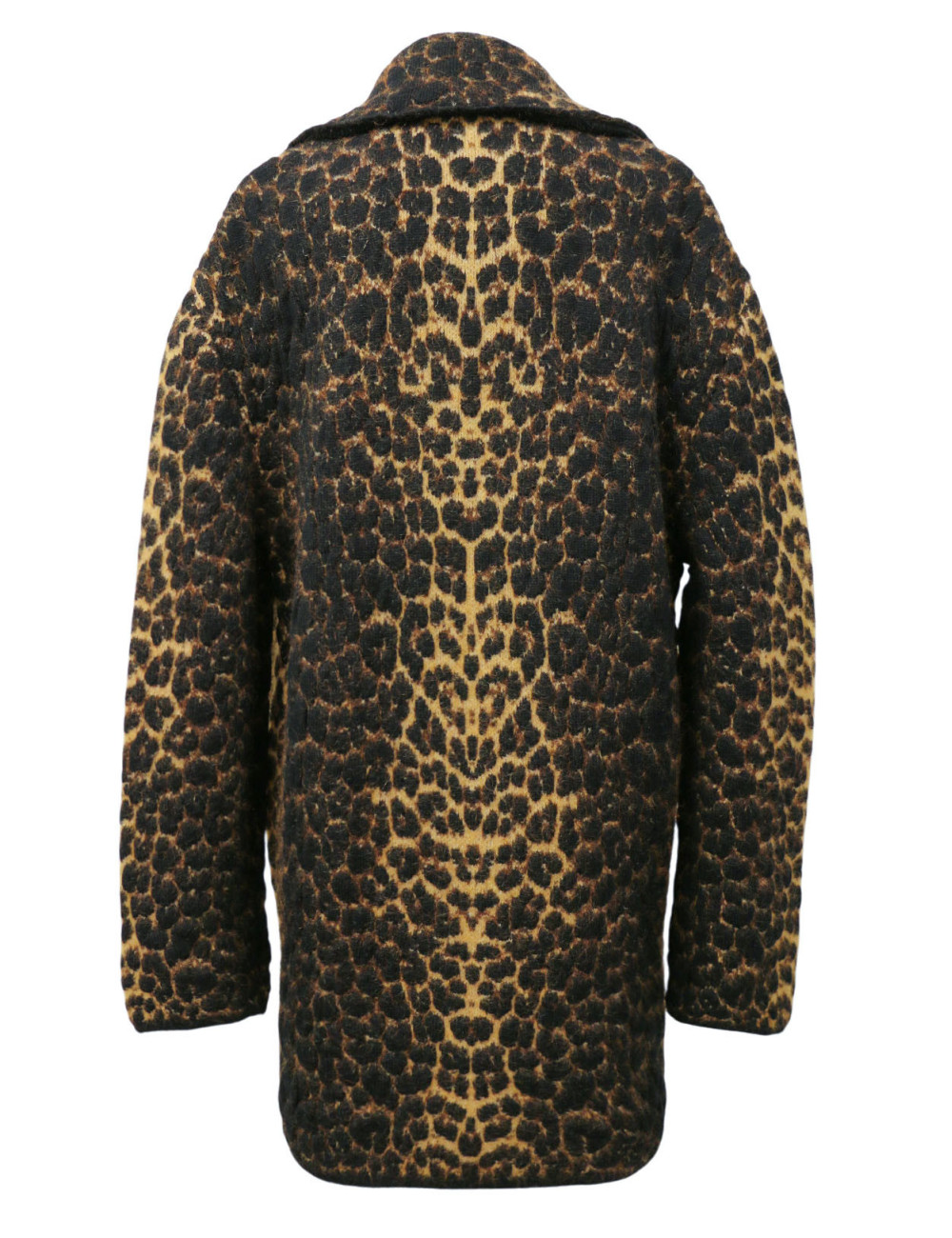 Manteau SAINT LAURENT léopard laine mohair