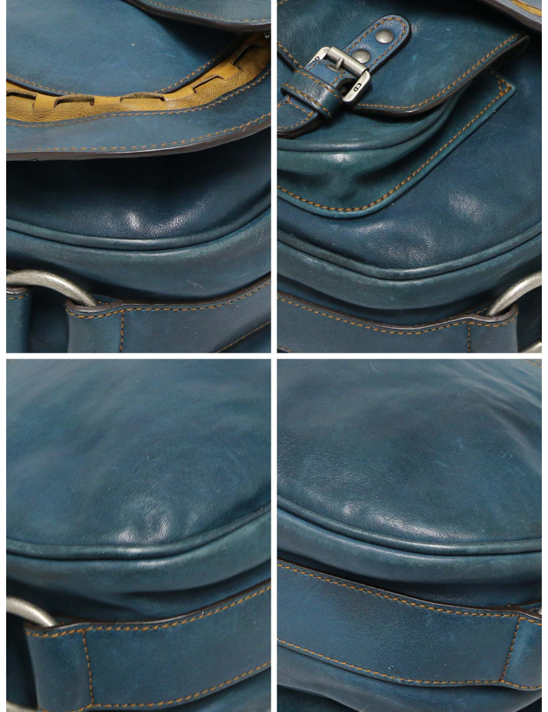 Sac Gaucho DIOR bleu