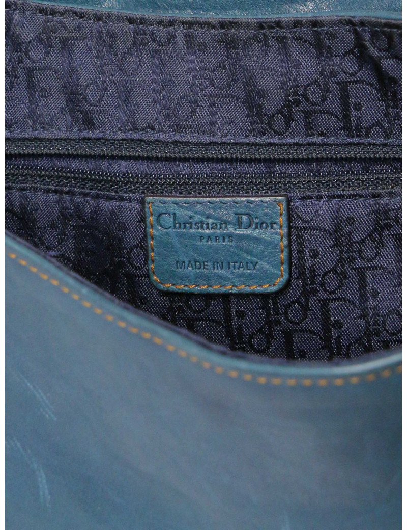 Sac Gaucho DIOR bleu
