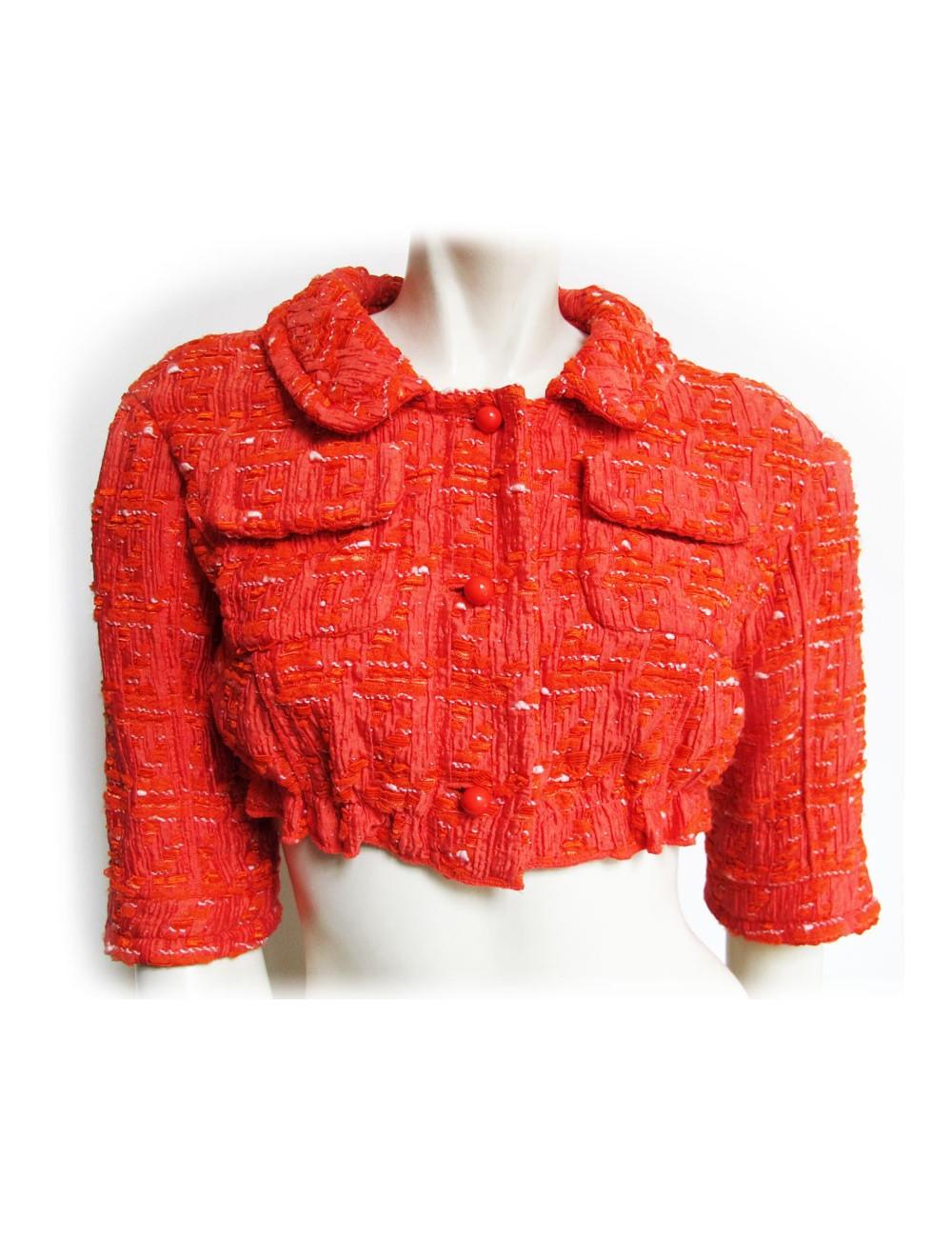 Veste courte orange NINA RICCI