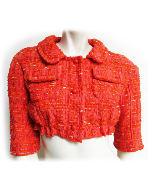 Veste courte orange NINA RICCI
