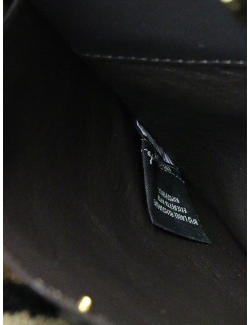 Sac Peekaboo FENDI gold intérieur FF mouton