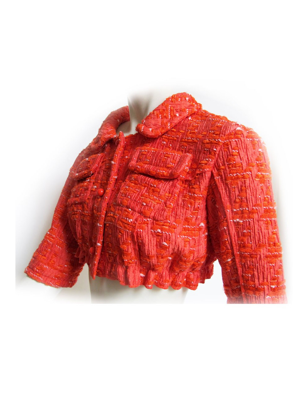 Veste courte orange NINA RICCI