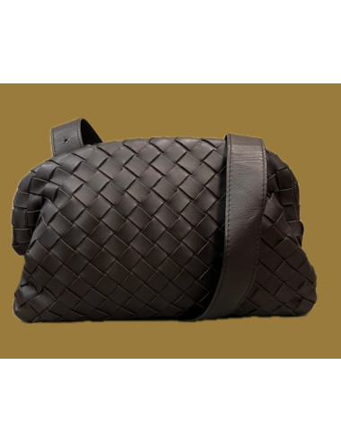 Sac BOTTEGA VENETA tressé marron