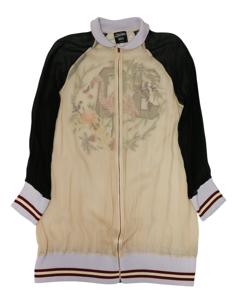 Long gilet JEAN PAUL GAULTIER brodé