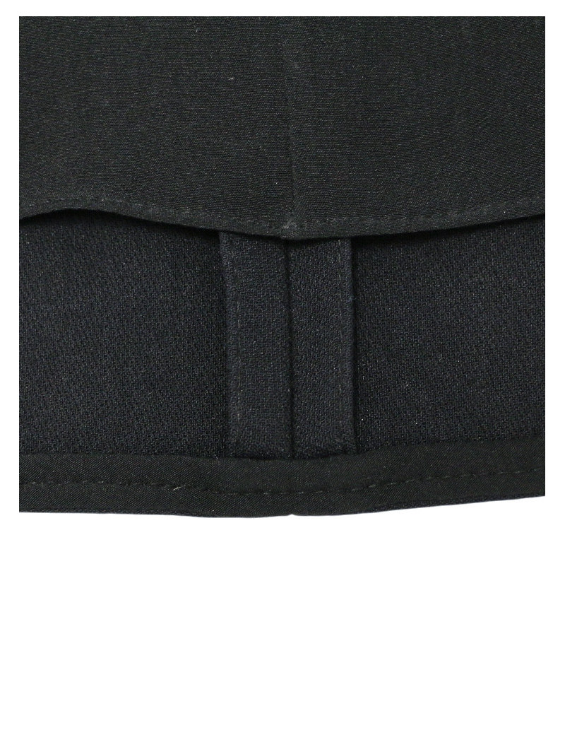 Robe CHRISTIAN DIOR longue T38 laine noire