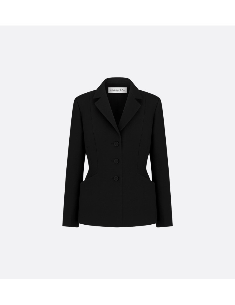 Veste Bar CHRISTIAN DIOR T38 noire