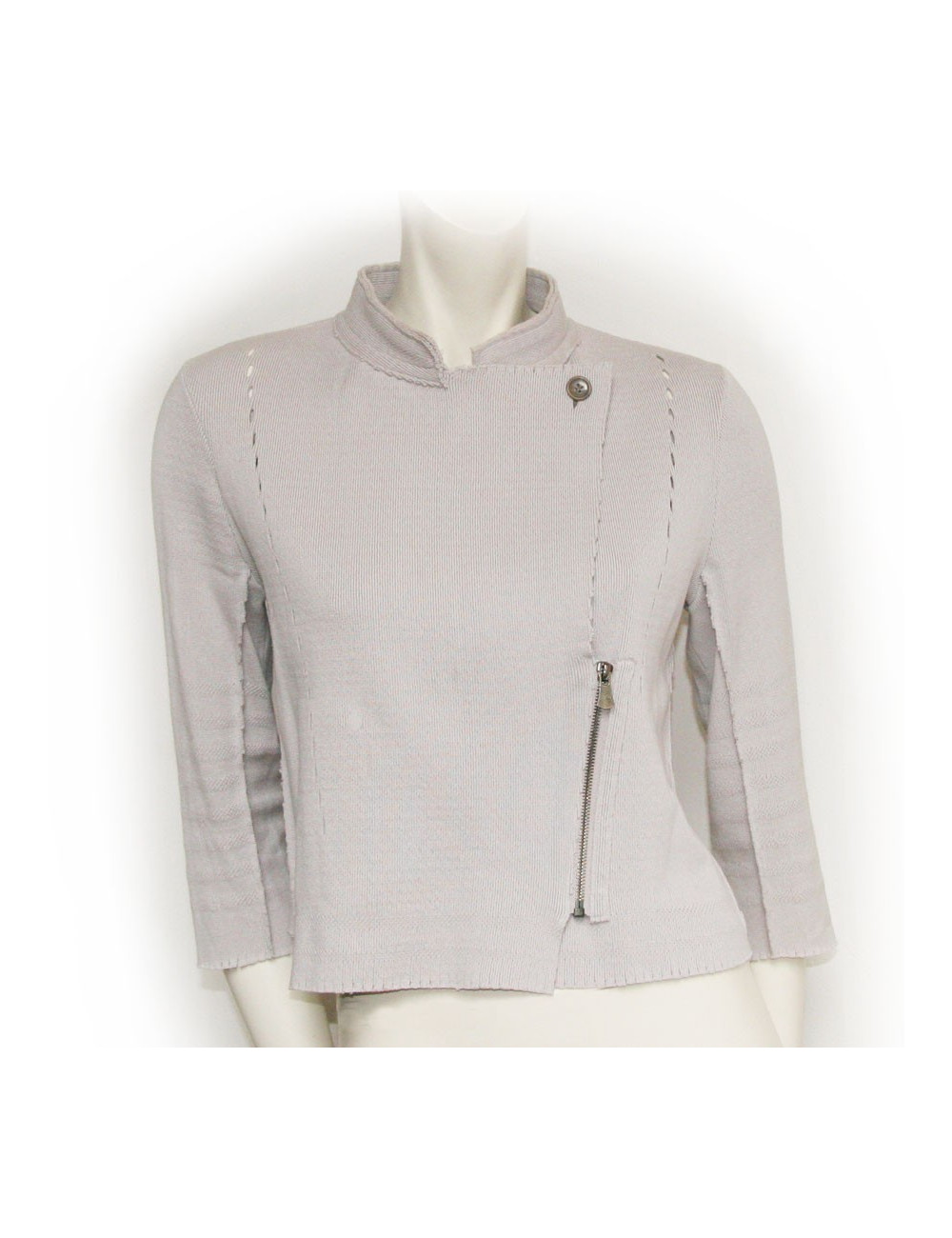 Gilet gris ISSEY MIYAKE