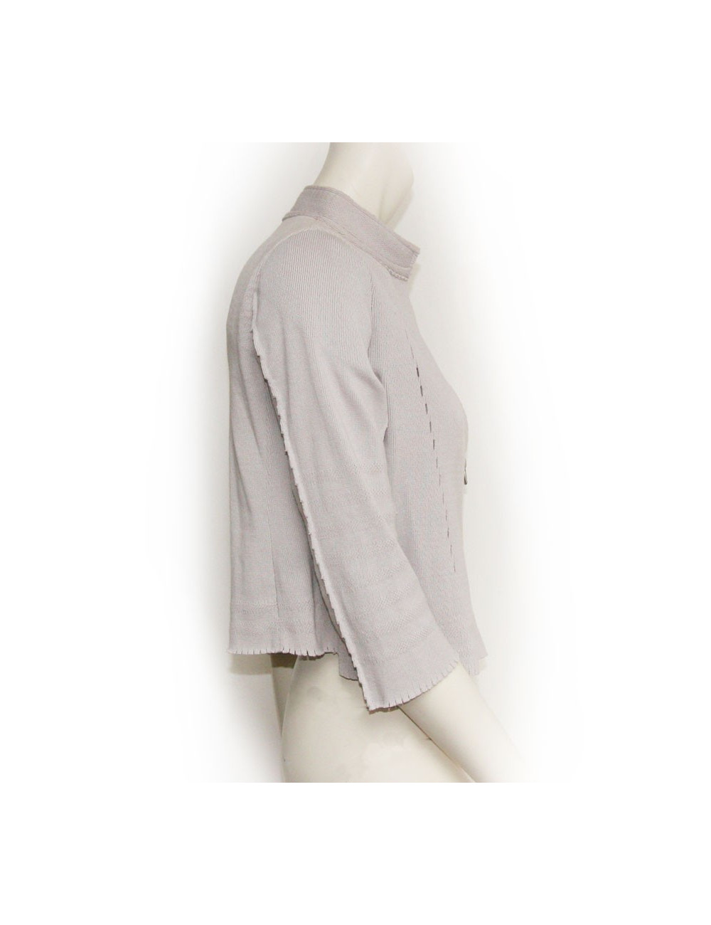 Gilet gris ISSEY MIYAKE