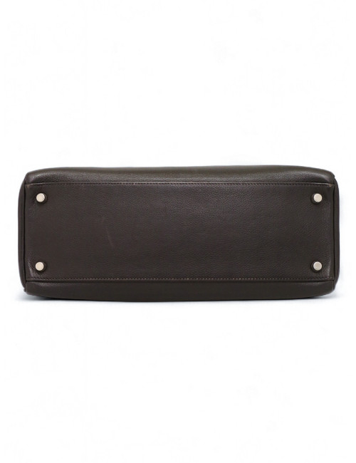 Kelly II 32 HERMES Evergrain Ebène