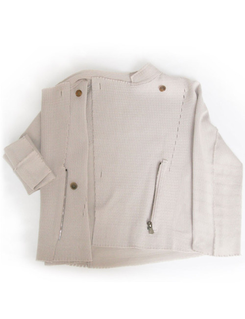 Gilet gris ISSEY MIYAKE