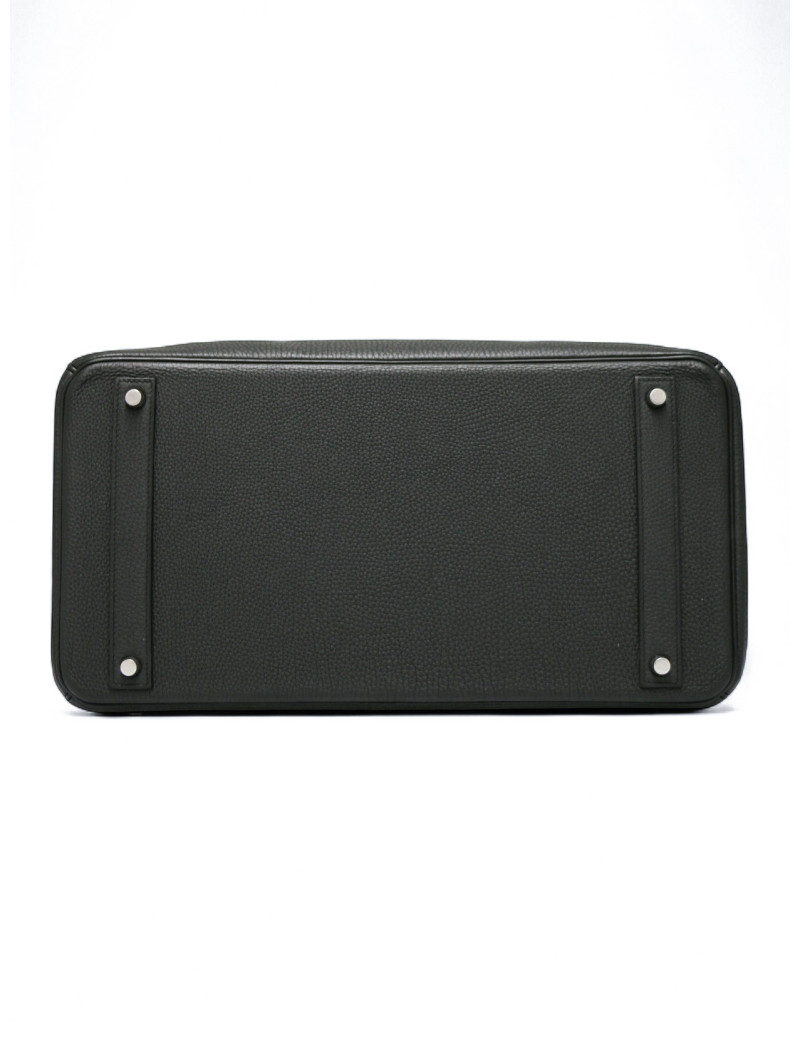 Birkin 40 noir HERMES cuir Togo