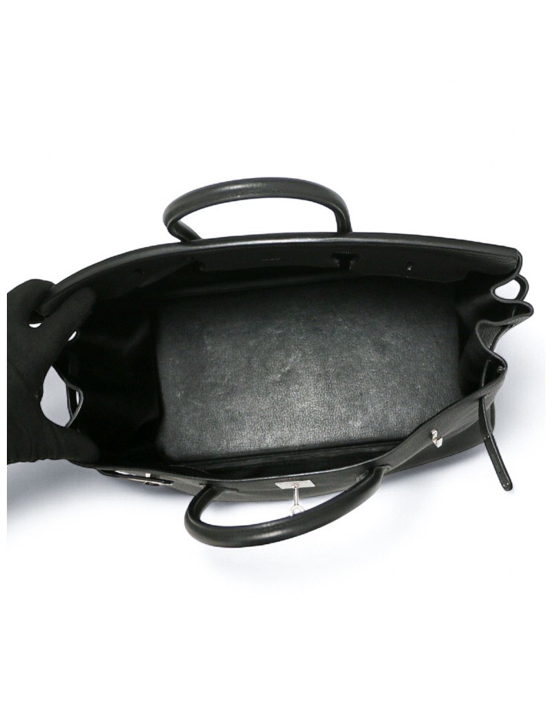 Birkin 40 noir HERMES cuir Togo