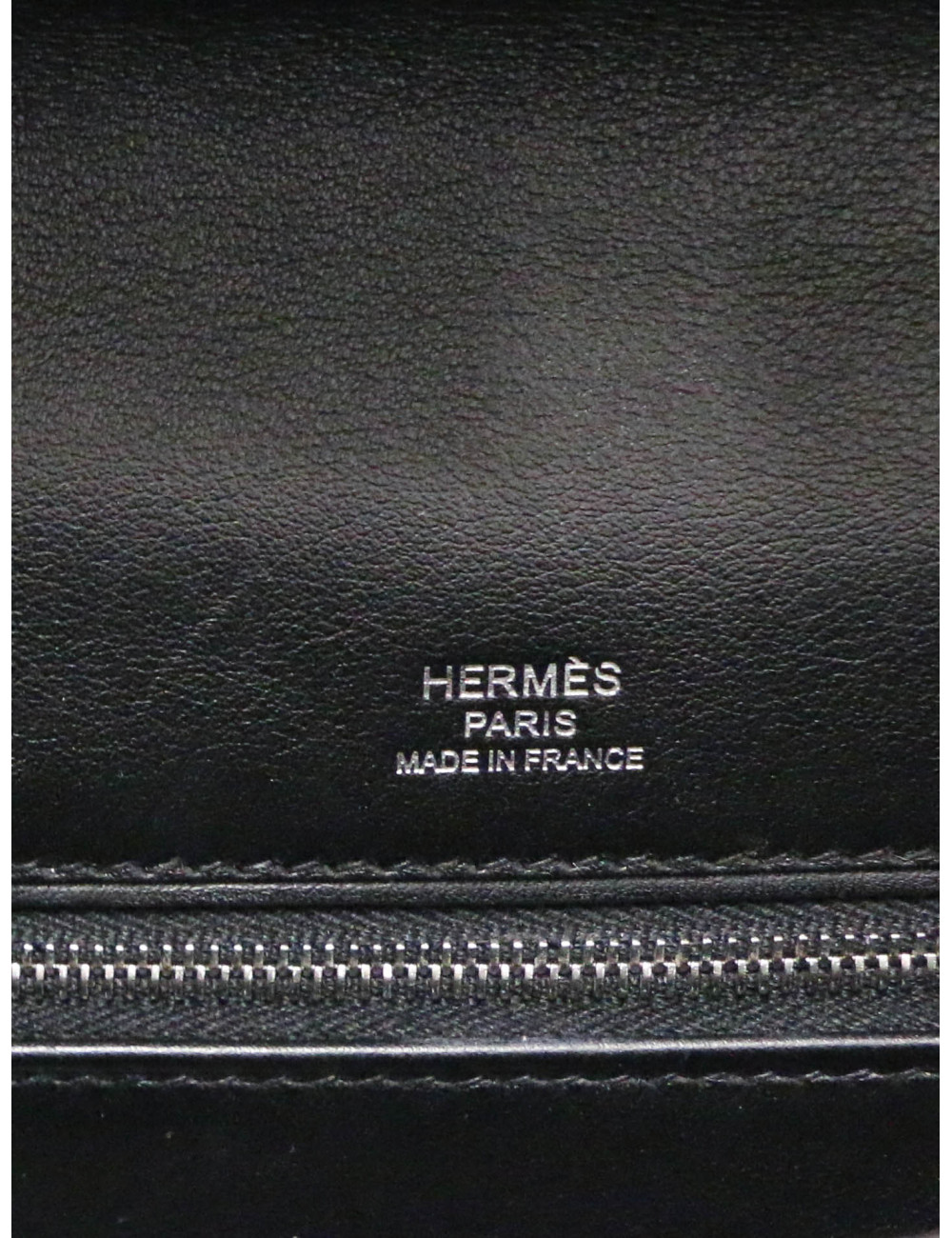 Kelly 28 toile de camp Hermès lettres au carré noir