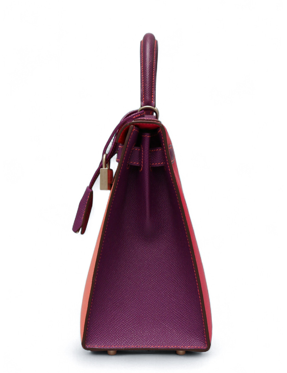 Tricolore Kelly 28 Hermès epsom sellier