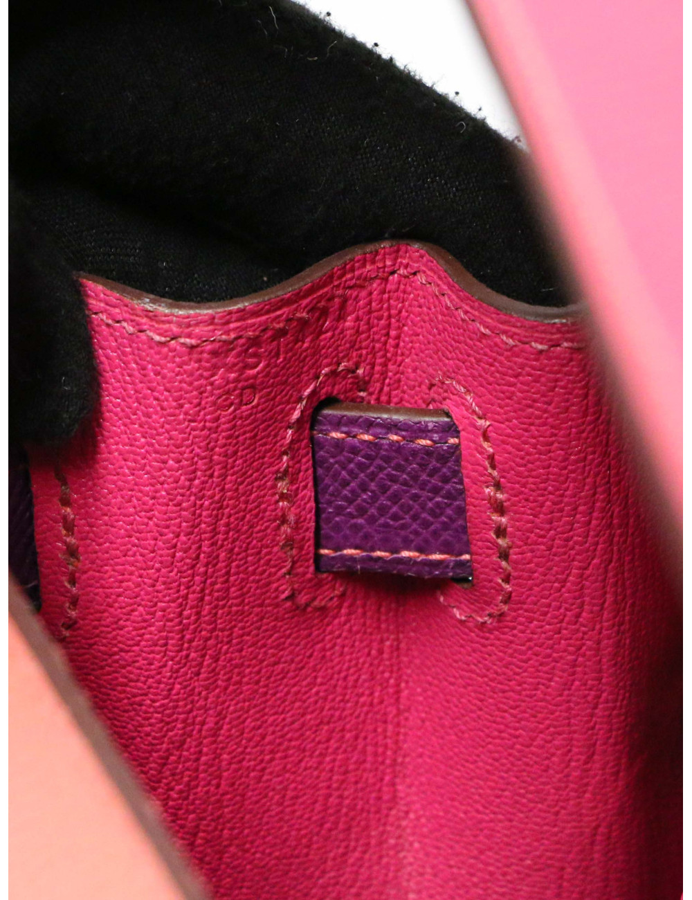 Tricolore Kelly 28 Hermès epsom sellier