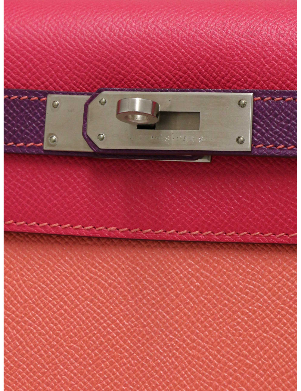 Tricolore Kelly 28 Hermès epsom sellier