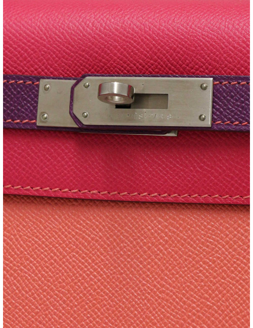 Tricolore Kelly 28 Hermès epsom sellier