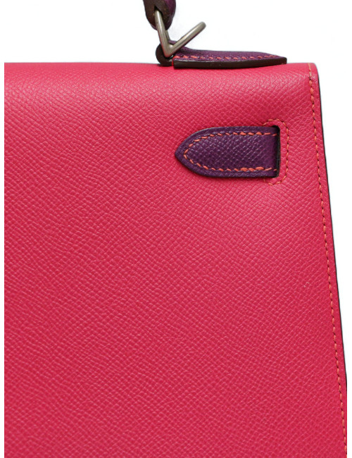 Tricolore Kelly 28 Hermès epsom sellier