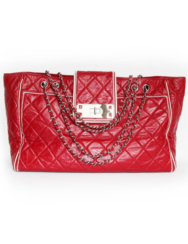 grand sac bordeaux CHANEL