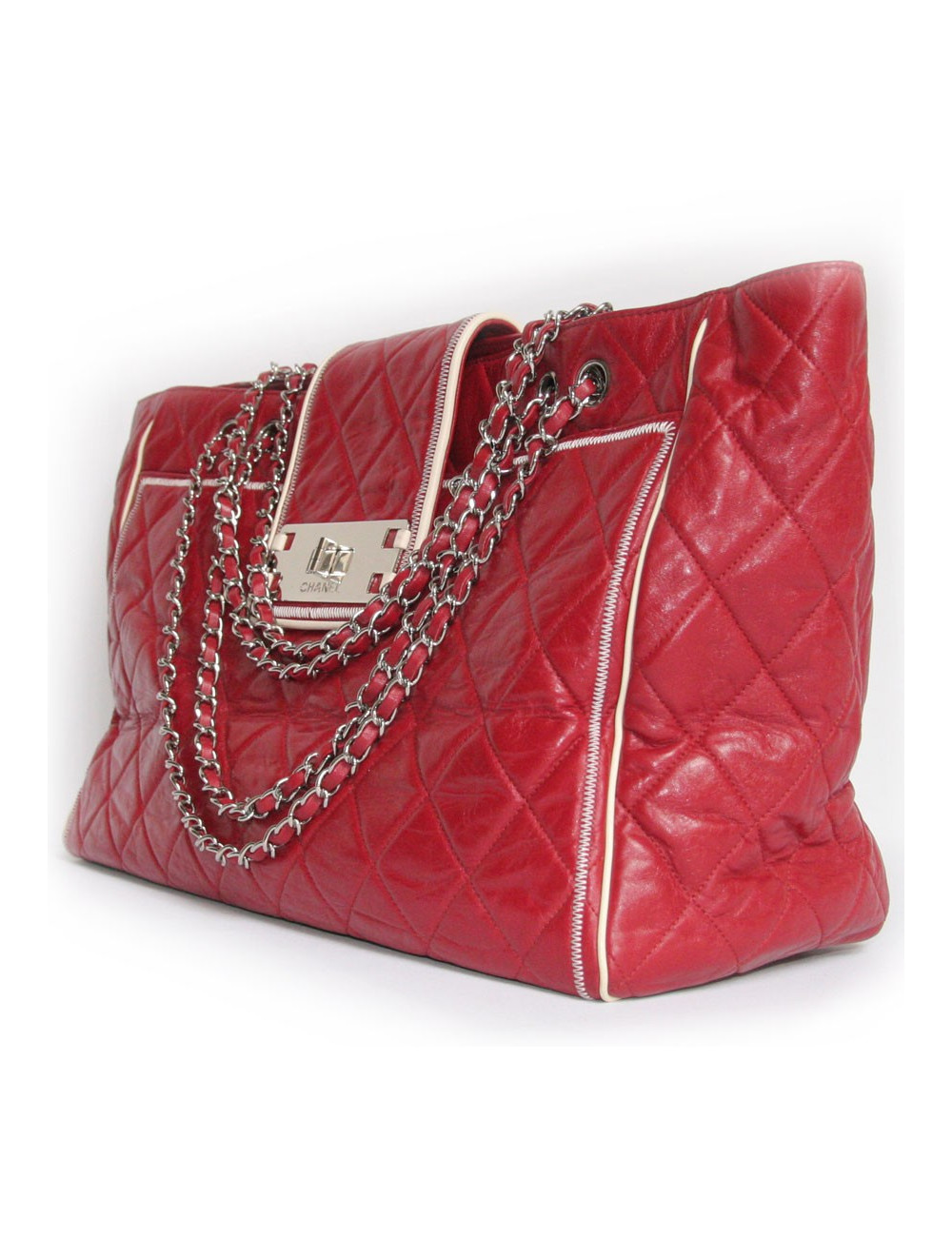 grand sac bordeaux CHANEL