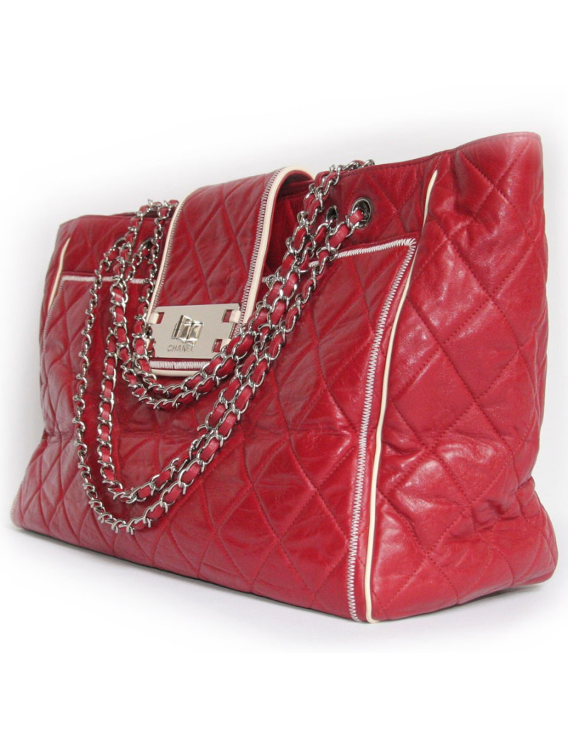 grand sac bordeaux CHANEL