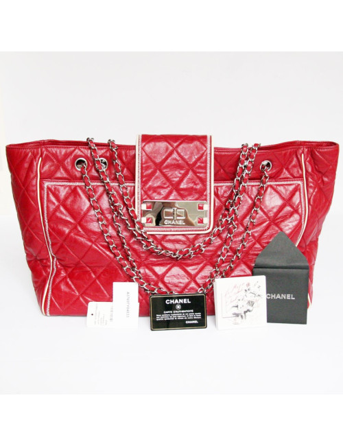 grand sac bordeaux CHANEL