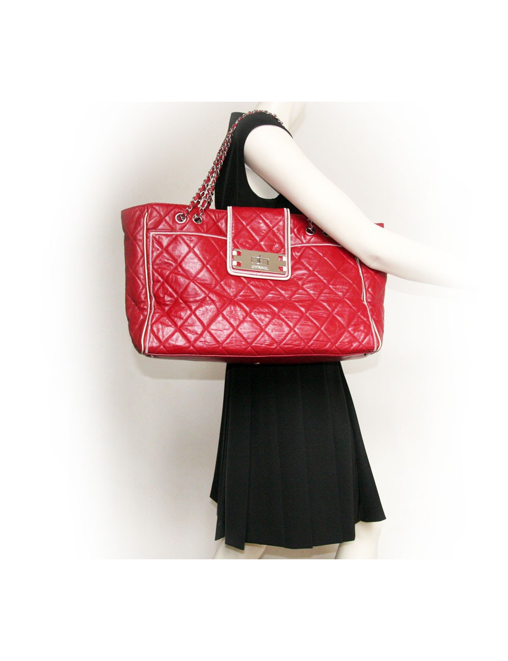 grand sac bordeaux CHANEL