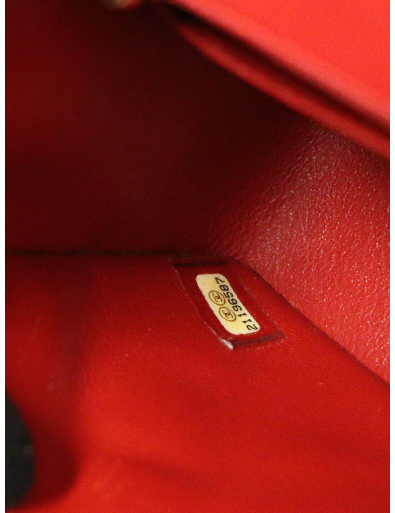 Mini matelassé 17 Chanel rouge
