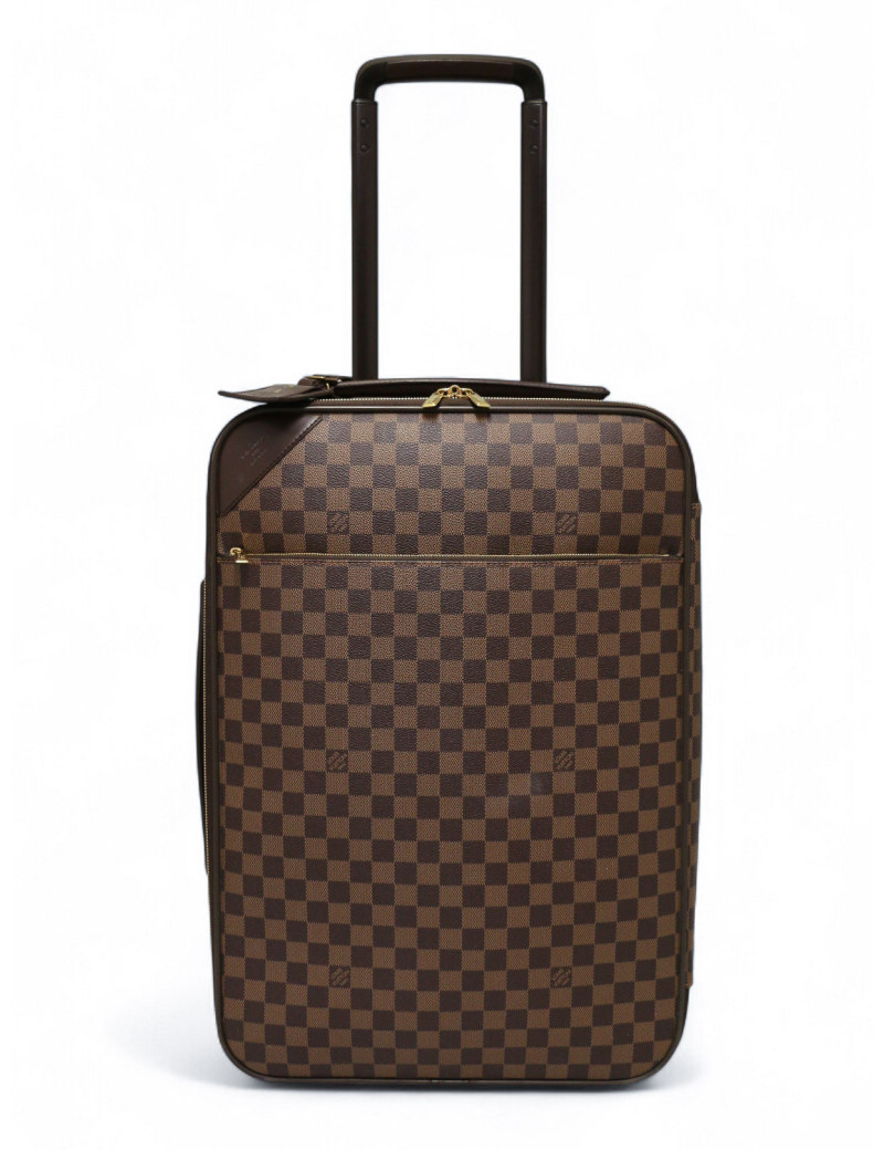 Valise roulante 50 Pégase LOUIS VUITTON damier Ebène