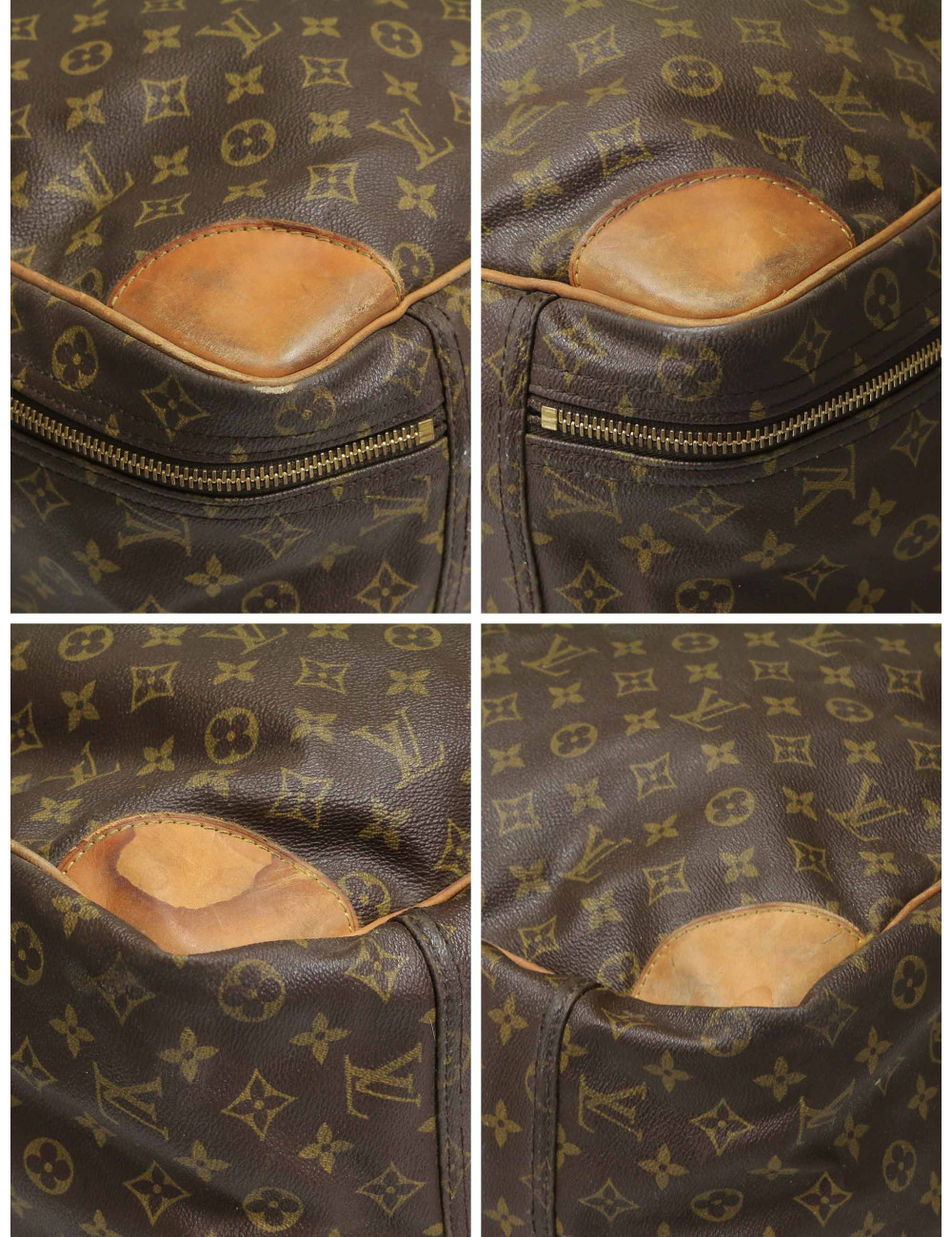 Valise Louis Vuitton toile Monogram vintage