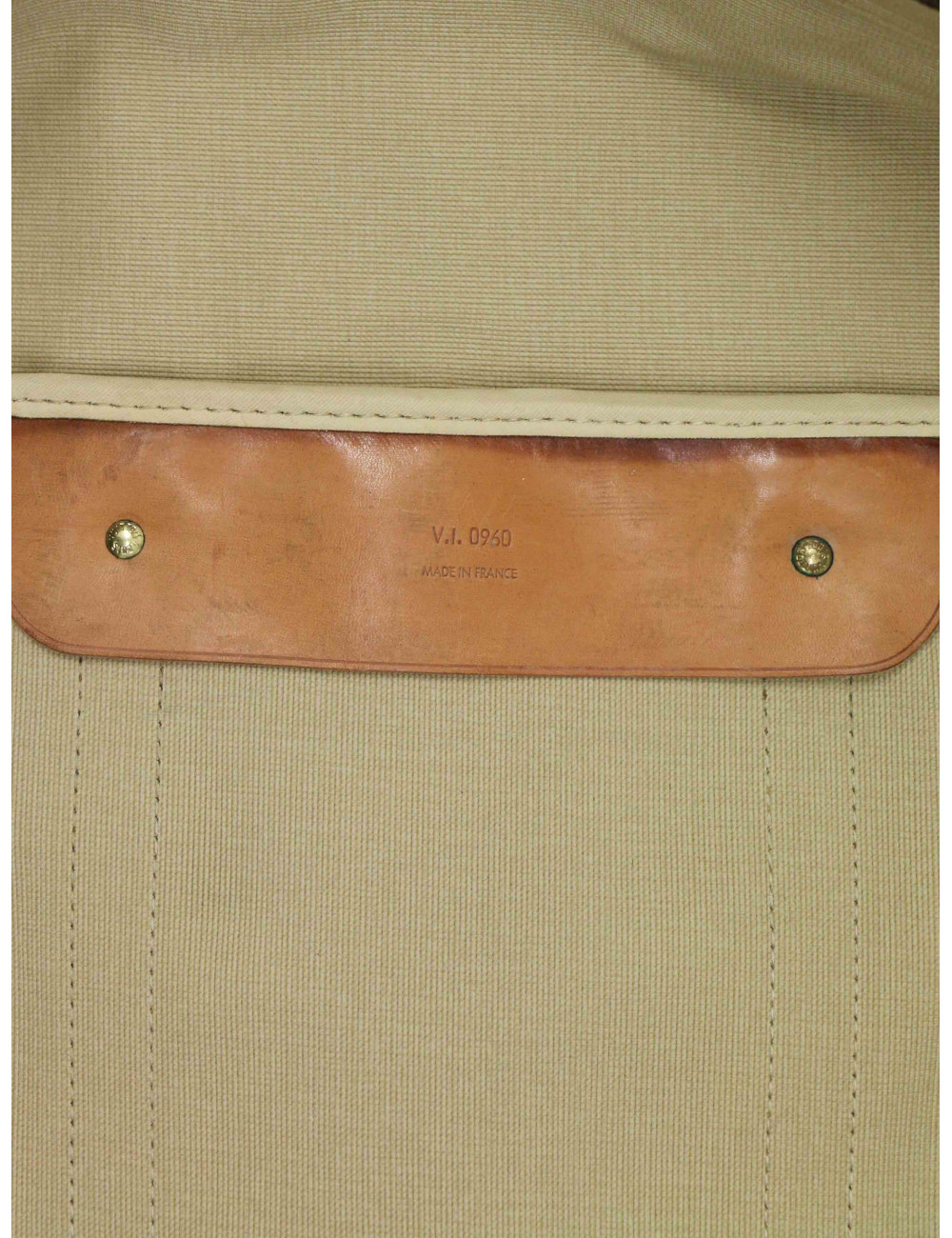 Valise Louis Vuitton toile Monogram vintage