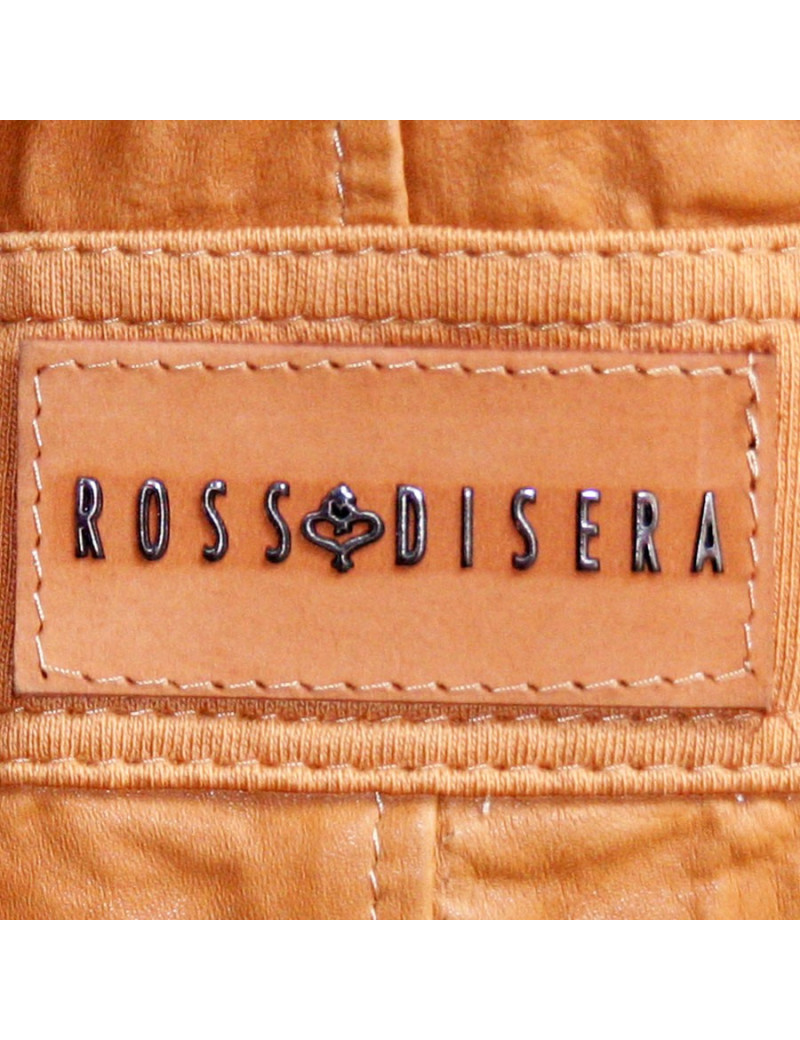 Veste semi cuir et coton ROSSODISERA T M