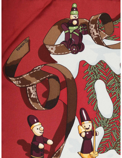Rare Carré Hermès Noël au 24 Faubourg