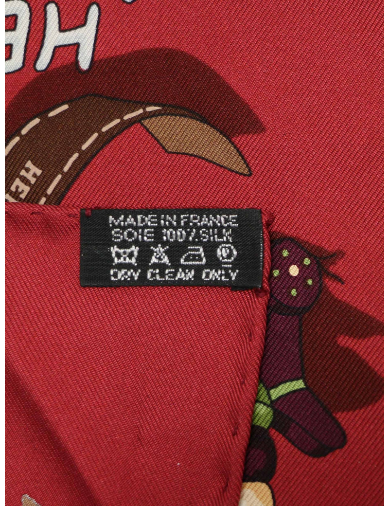 Carré HERMES Noël au 24 Faubourg