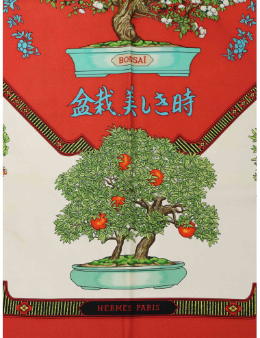 Carré Hermès Les Beaux Jours de Bonsaï 2