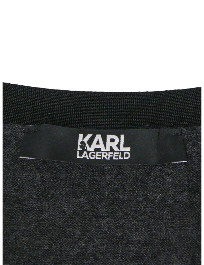 Cardigan Karl Lagerfeld taille L laine
