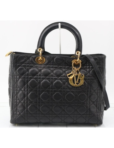 Sac Lady Dior Noir avec bandoulière