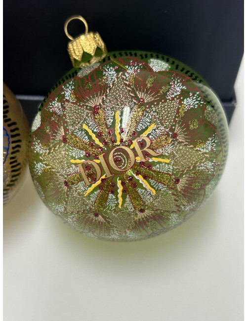 Boules de Noël Dior multicolores