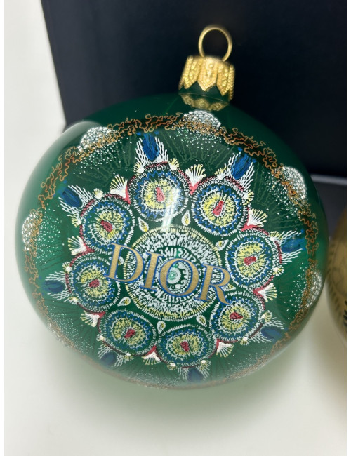 Boules de Noël Dior multicolores