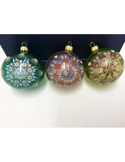 Boules de Noel Dior sapin de Noël : occasion certifiée authentique.
