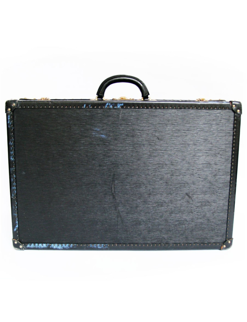 valise LOUIS VUITTON en cuir épi noir