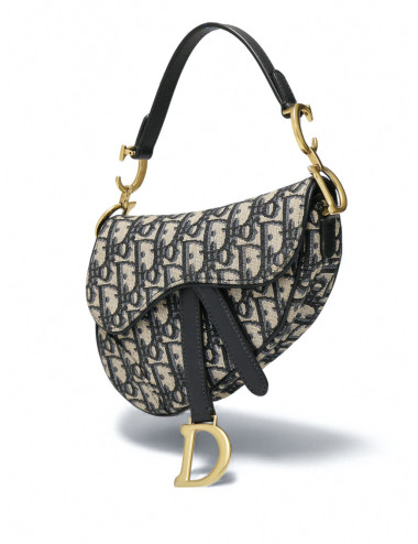 Mini Saddle bleu Dior