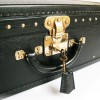 valise LOUIS VUITTON en cuir épi noir