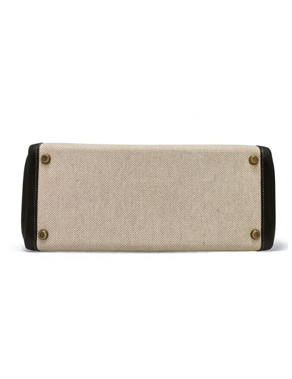 Kelly 28 toile et cuir Hermès